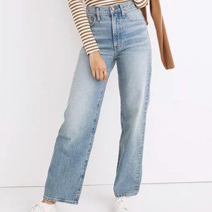 Madewell the perfect vintage wide leg jeans size 28